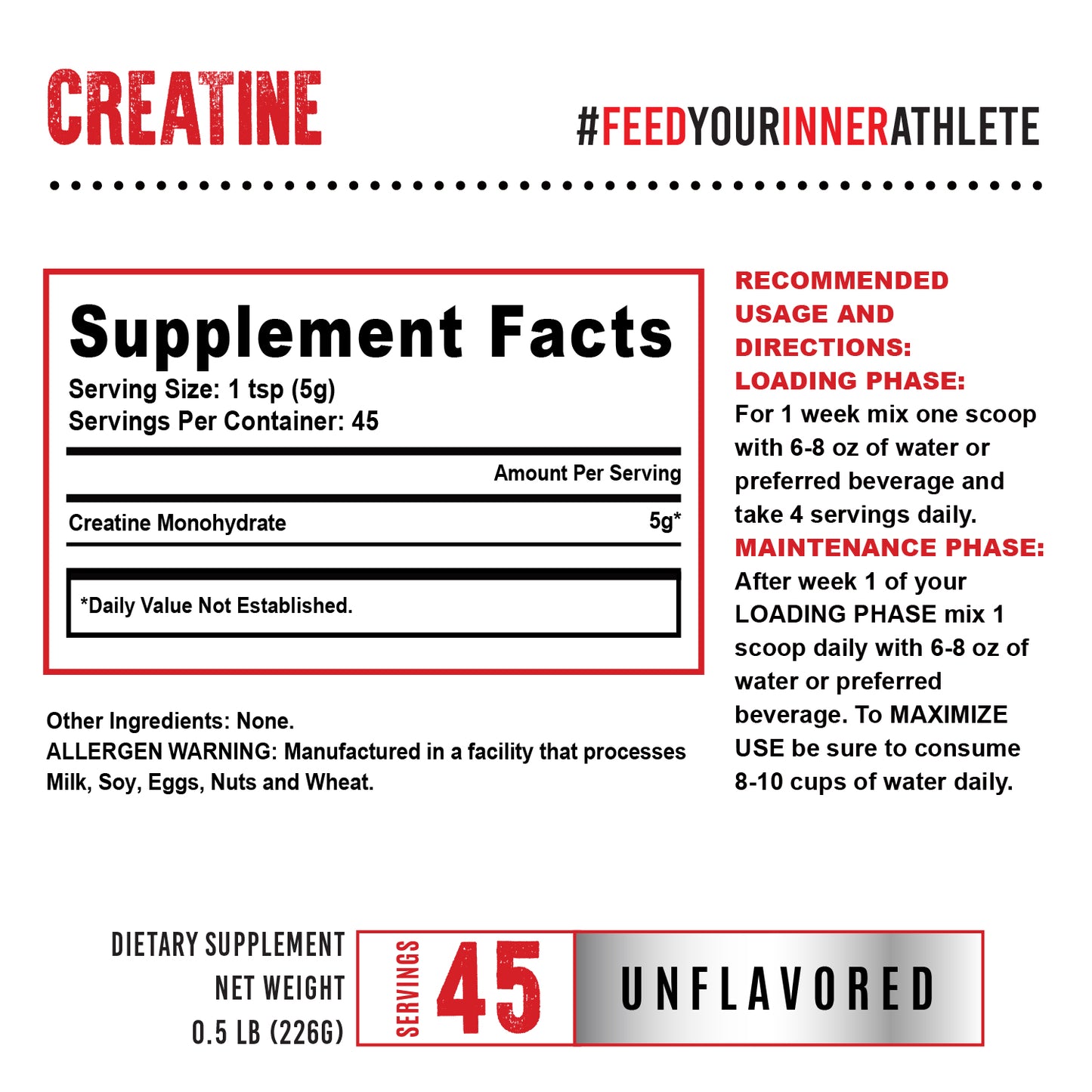 MICRONIZED CREATINE, Essentials