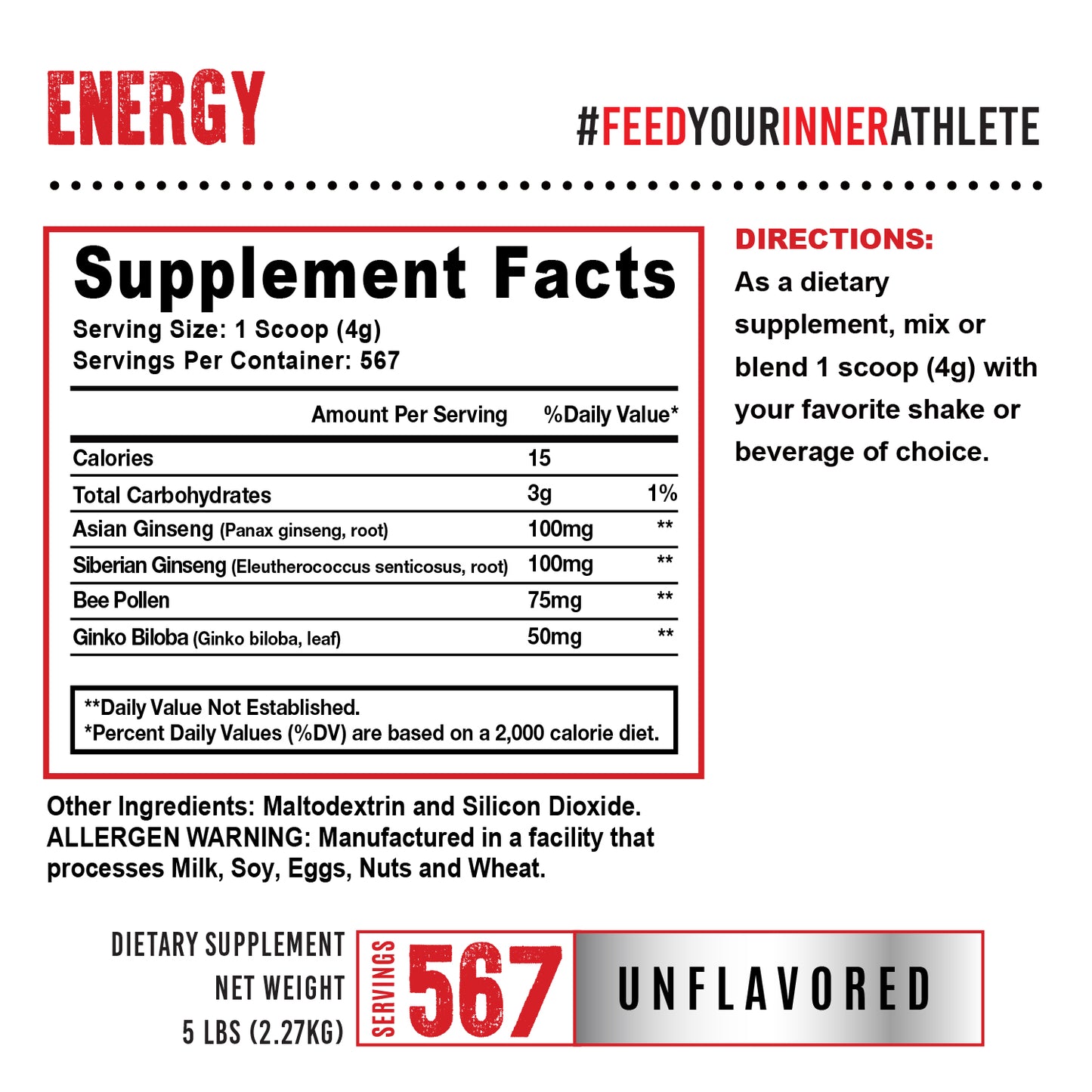 CLEAN HERBAL ENERGY BLEND, Essentials