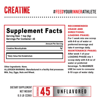 MICRONIZED CREATINE, Essentials