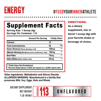 CLEAN HERBAL ENERGY BLEND, Essentials