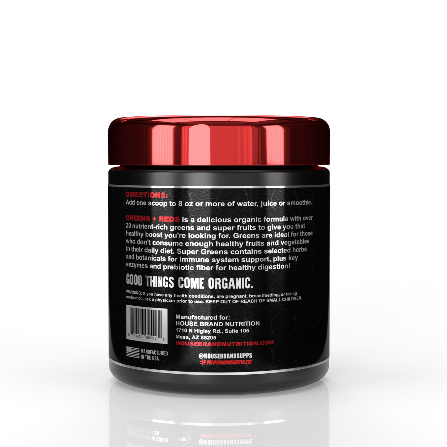 Super Greens+Reds with Digestive Enzymes Blend