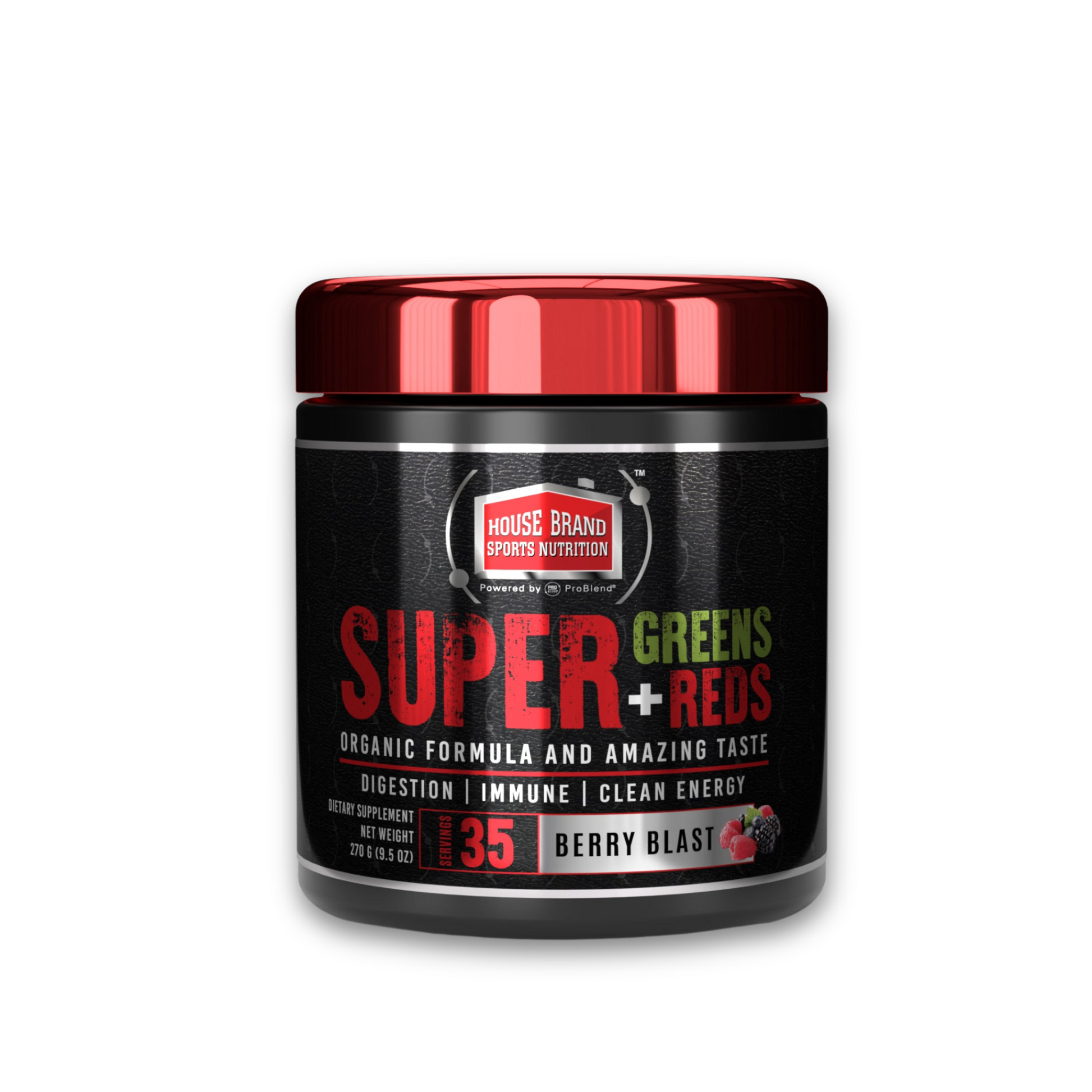 Super Greens+Reds with Digestive Enzymes Blend