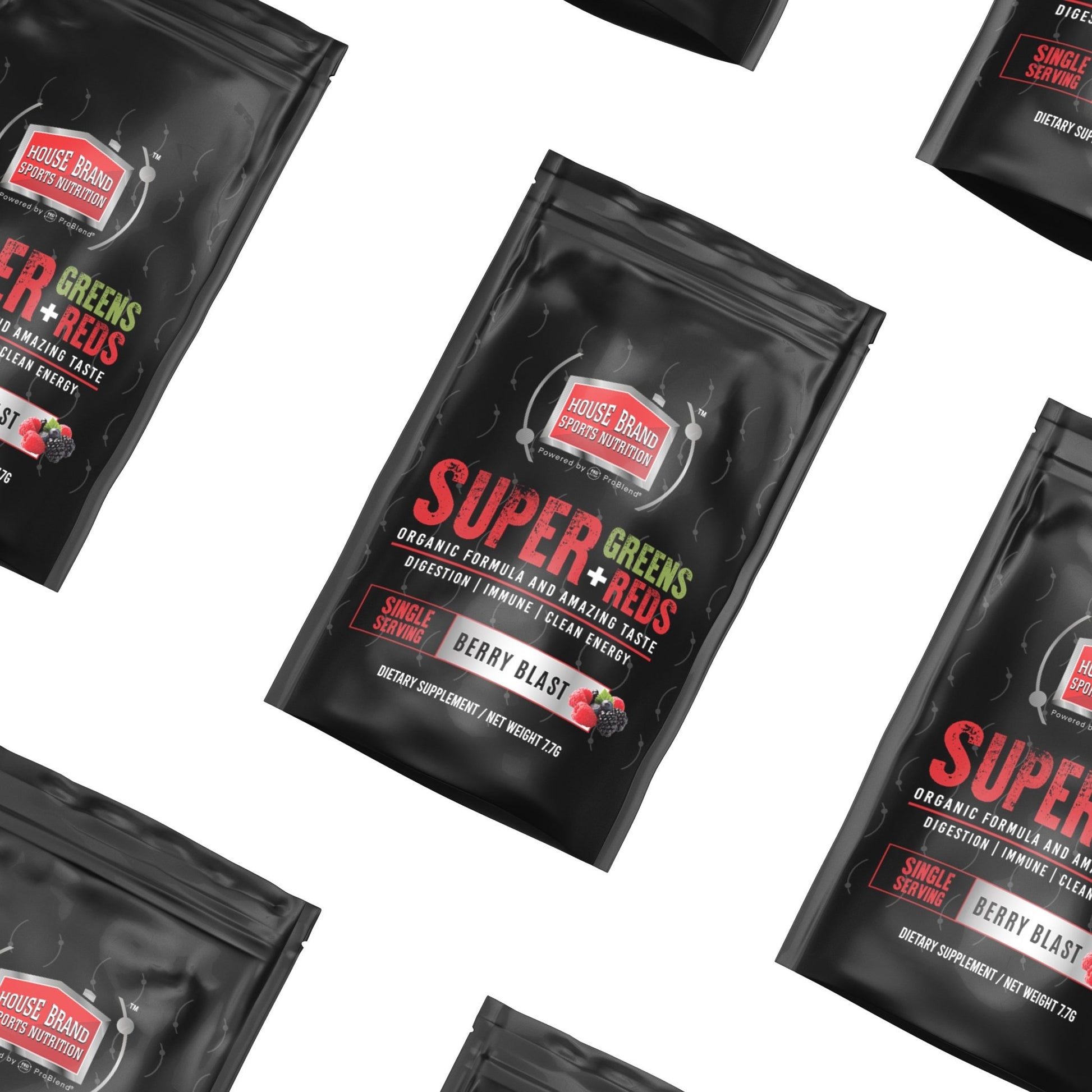 SUPER GREEN REDS + GREENS SAMPLE, single serving House Brand