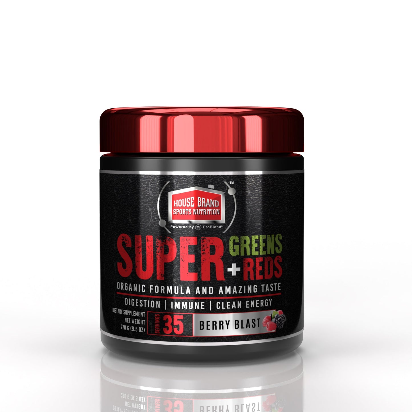 SUPER GREENS+REDS House Brand